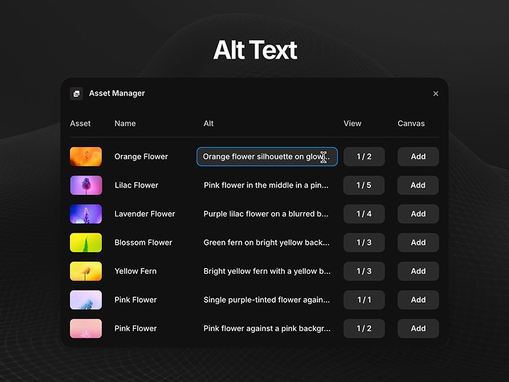 Framer marketplace item