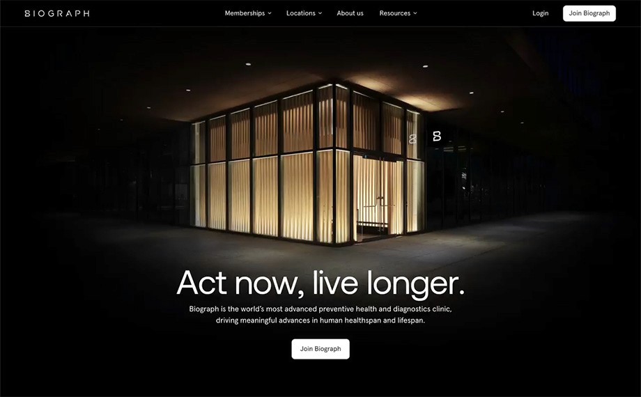 Biograph website